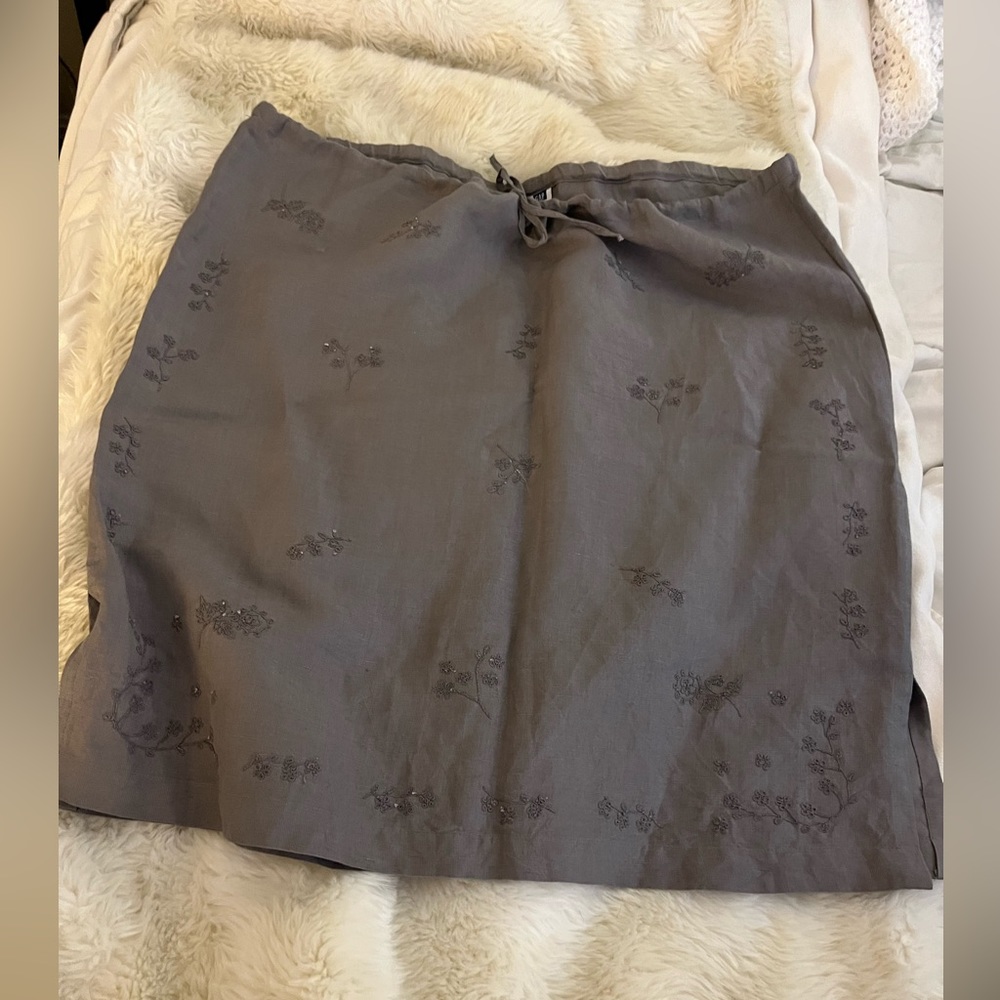 Cute linen skirt